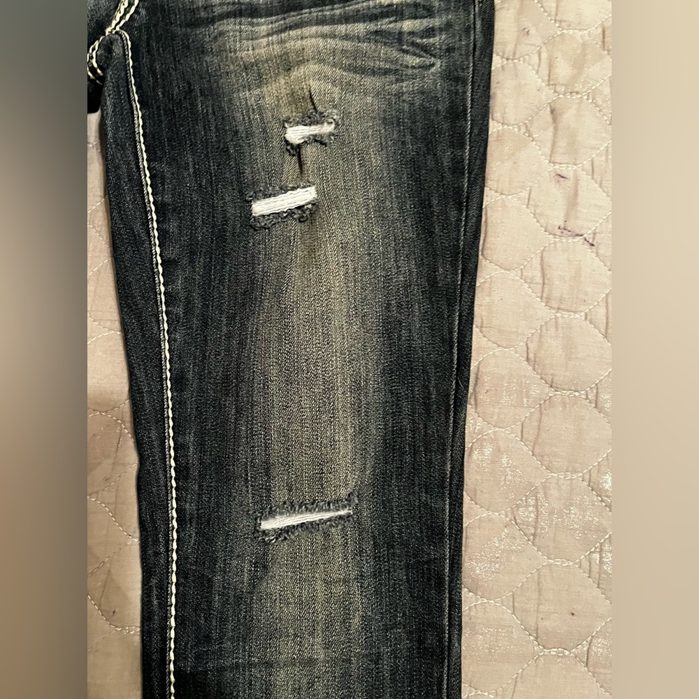 ALMOST FAMOUS~LOW RISE~SKINNY JEANS~7 - Picture 5 of 12